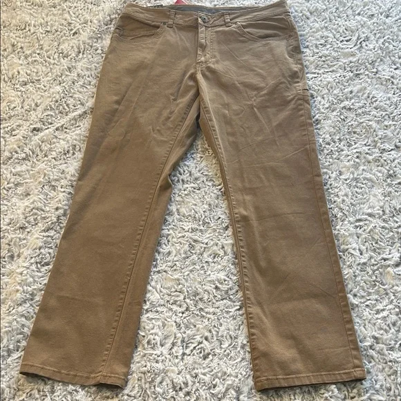 NWT G.H. Bass & Co. Men's Brown Pants Size 34/32 - Picture 6 of 10